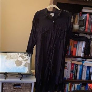 🌟 NWOT-Wilfred Free long sleeve button down dress